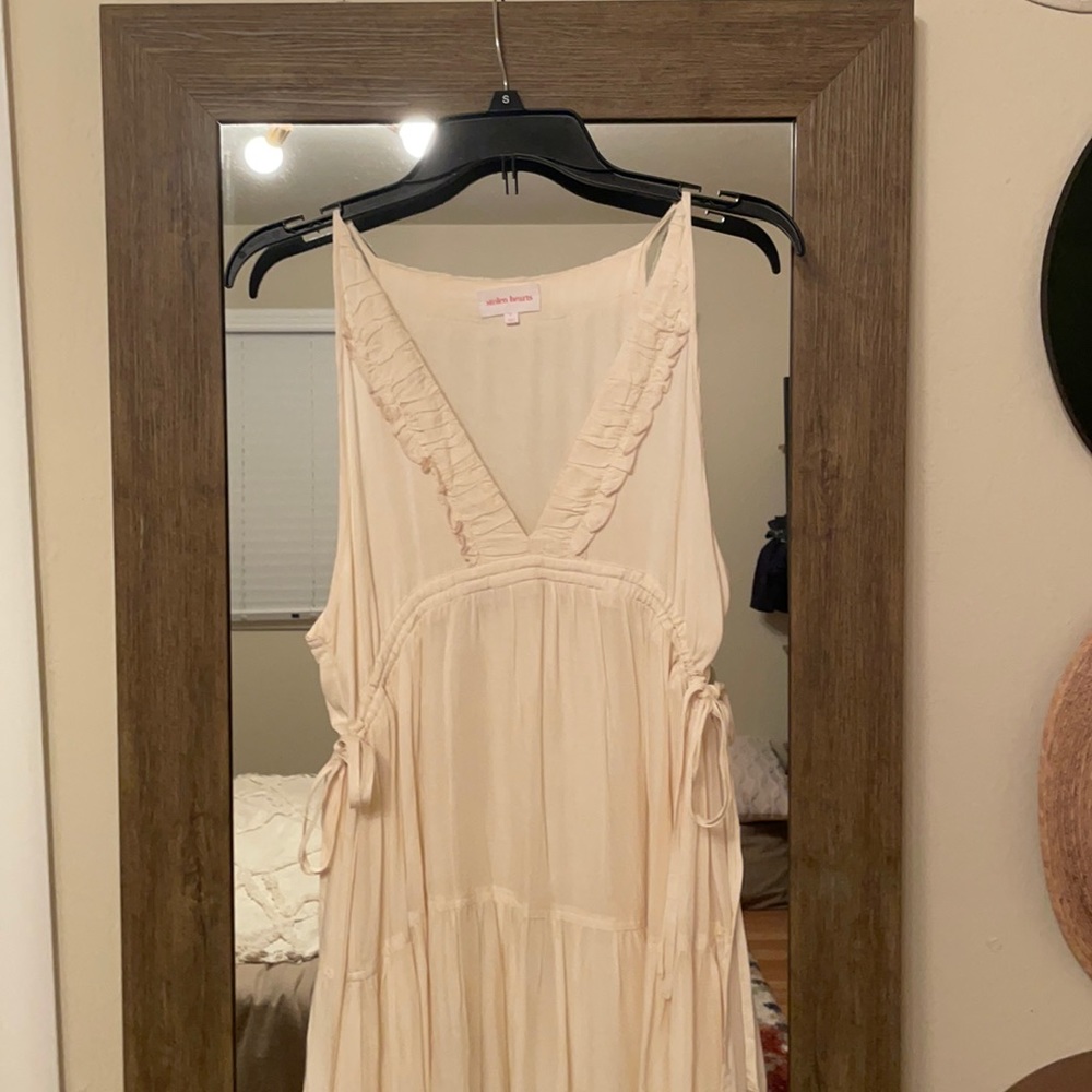 White Bohemian Style Dress